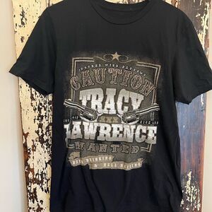 Tracy Lawrence Graphic Black T-Shirt